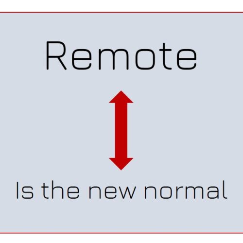 remote is the new normal